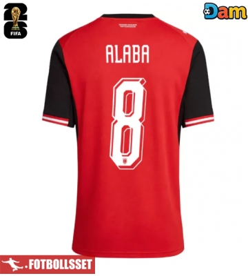 Österrike David Alaba #8 Hemmatröja Dam VM 2026 Kortärmad